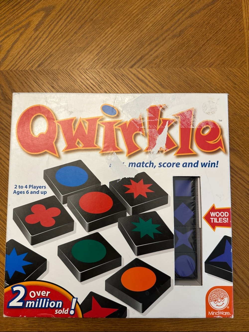Qwirkle Board Game - Colorful Tile Matching Game
